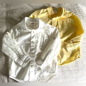 Long sleeve 3T button downs